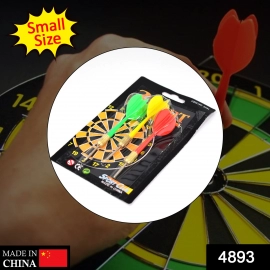 Small 3pcs Dart Board For Adult Indoor And Outdoor Game For Kids With 3 Darts