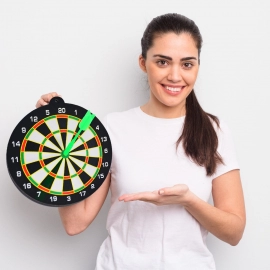 Small Magnetic Dartboard Set | Dart Board With Magnet Darts For Kids And Adults