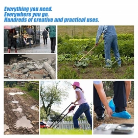 Type Plastic Elastic Top Disposable Shoe Cover For Rainy Season | 50 Pairs