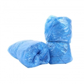 Type Plastic Elastic Top Disposable Shoe Cover For Rainy Season | 50 Pairs