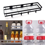 50cm Metal Space Saving Multi-Purpose Kitchen Spice Rack Storage Organizer Shelf Stand