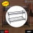 Metal Space Saving Multi Purpose 2 Tier 2 Layer Kitchen Spice Rack Storage Organizer Shelf Stand