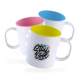 MIX DESIGN COFFEE MUG USED FOR DRINKING AND TAKING COFFEES