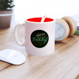 MIX DESIGN COFFEE MUG USED FOR DRINKING AND TAKING COFFEES