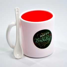 MIX DESIGN COFFEE MUG USED FOR DRINKING AND TAKING COFFEES