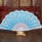 Hand Folding Fan, Chinese Vintage Style Handheld Fan With Fabric Sleeve
