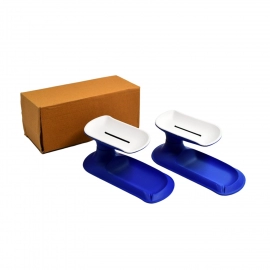 Plastic Double Layer Soap Dish Holder| Decorative Storage Holder Box