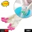 Reusable Rubber Latex PVC Flock lined Elbow Length Hand Gloves cleaning gloves