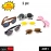 1Pc Mix frame Sunglasses For Men And Women | Multi Color And Different Shape And Design