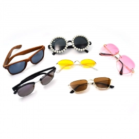 1Pc Mix frame Sunglasses For Men And Women | Multi Color And Different Shape And Design