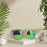 BIG ROUND UNISEX ANTI REFLECTIVE SUNGLASSES WITH SIMPLE FRAME