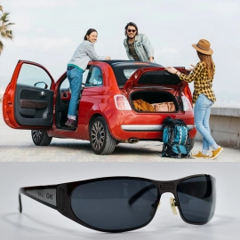 Retro Driving Sunglasses Vintage Fashion Frame | 3 pc