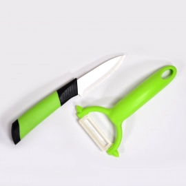 Ceramic Revolution Series Utility Knife And Peeler Gift Set | 2pc