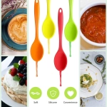 Multi Purpose Heat Resistance Silicone Spatula Turner Non-Stick Silicone Kitchen Tools | 28cm