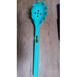 Large Silicone Pasta Fork, Mini Portable Spaghetti Server | Durable Heat-Resistant