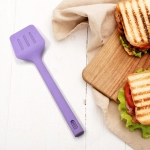 Food Grade Silicone Non Stick Spatula | Resistant Spatula Turner Kitchen Cooking Tool Utensils For Eggs, Fish, Burgers | 33cm