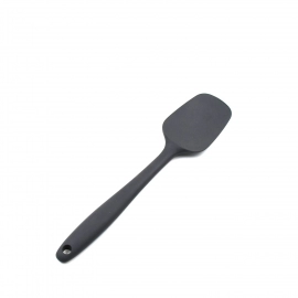 Silicone Spoon Spatula | Non Stick Rubber Spatula | Scooping and Scraping | Dishwasher Safe and High Heat Resistant | 27 cm