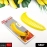 Banana Slicer | Perfect for Fruit Salads Handle Plastic | Banana Fruit Slicer Cutter Chopper