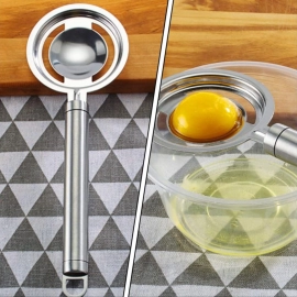 Egg Yolk White Separator Stainless Steel Egg White Separator Tools