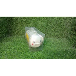 Pig Shape Mold Ice Candy, Popsicle Mold Ice, Plastic Ice Candy Maker Kulfi Maker Molds Set | 4 Cups