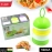 3 Layer Lunch Box Unique Design Bite Lunch Box With Liquid and Food Container Lunch Box | Green