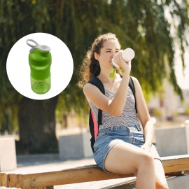 Shaker Bottle for Protein Mixes Pre Workout Shaker Bottles with A Small Stainless Blender Ball and Grip