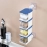 4 Layer Creative Adhesive Wall Hanging Rotary Seasoning Box Condiment Storage Container Kitchen