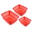 Plastic 3 Pieces Kitchen Large Size Dish Rack Drainer Vegetables and Fruits Washing Basket
