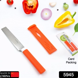 Stainless Steel Knife For Kitchen Use, Knife Set, Knife and Non-Slip Handle With Blade Cover Knife