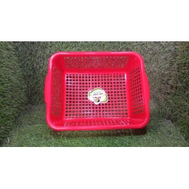 Plastic Drain Basket Shelves Fruit and Vegetable Washing Basket | Rectangular