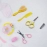 Born Baby Health Care Kit Baby Health Care And Grooming Kit 4 in 1 Nail Clipper Brush Comb Scissors Baby Safety Care Kit
