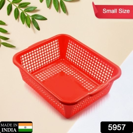 Plastic Kitchen Small Size Vegetables and Fruits Washing Basket