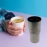 STAINLESS STEEL VACUUM GLASS INSULATED GLASS COFFEE CUPS DOUBLE WALLED TRAVEL MUG
