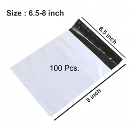 Tamper Proof Courier Bags | 6.5X08 PLAIN 180 POD M1 | 100 pcs