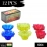 Plastic Candle Cup with Multi Shape  | Multicolor