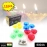 Candle Cup with Multi Shape | Multicolor