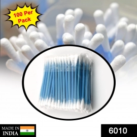 Small Cotton Buds for Ear Cleaning, Soft and Natural Cotton Swabs | 100 per pack