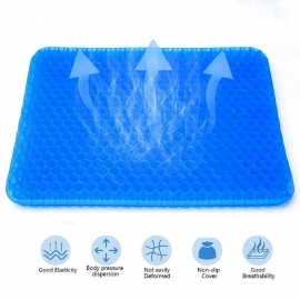 Silicone Flex Pillow Gel Orthopaedic Seat Cushion Pad For Car