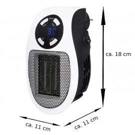 Portable Electric Heater Mini Fan Heater Desktop Household