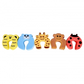 Kids Safety and Protection Finger Pich Door Guard, Baby Safety Cute Animal Security Door Stopper (1pc)