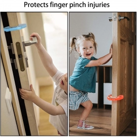 Kids Safety and Protection Finger Pich Door Guard, Baby Safety Cute Animal Security Door Stopper (1pc)