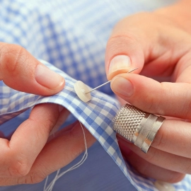 Heart Shaped Sewing Box Multi Functional Convenient Sewing Tools