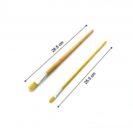 Brown Art Brush Set for Artists | Pack of 12