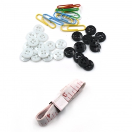 62 Pc Sewing Set Used for Sewing of Clothes and Fabrics Including All Home Purposes