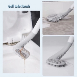 Golf Toilet Cleaner Brush  and Magic Sticker Holder