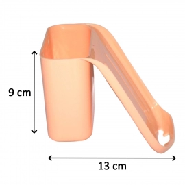 Multipurpose Mobile Plastic Stand Wall Mounted (Pack of 2Pcs)