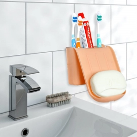 Multipurpose Mobile Plastic Stand Wall Mounted (Pack of 2Pcs)