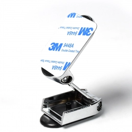 360 Degree Rotating Magnetic Car Phone Holder | Metal Folding Car Phone Holder