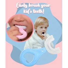 U Shape Kids Toothbrush for kids with effective care and performance.