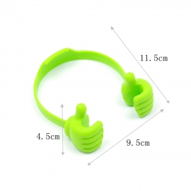 4 Pc Hand Shape Mobile Stand used in all kinds of places including household and offices as a mobile supporting stand